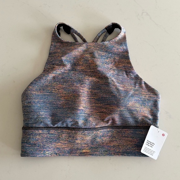 lululemon athletica Tops - lululemon energy bra high neck long line